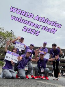 世界陸上ボランティアスタッフ