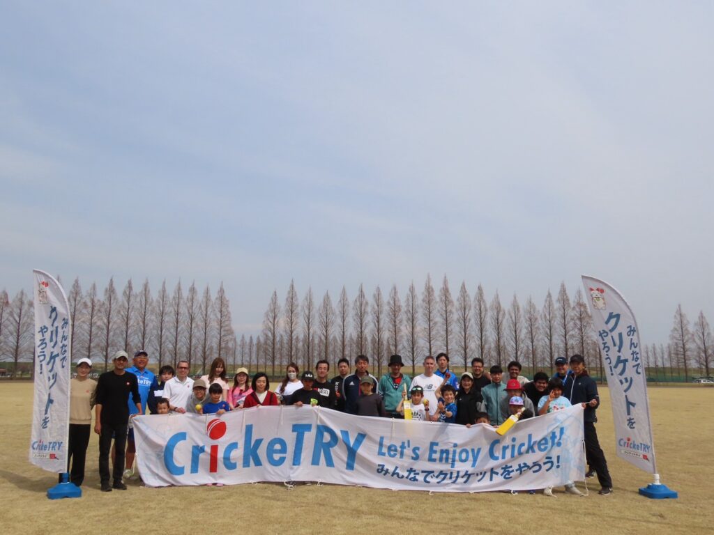 CrickeTRY集合写真
