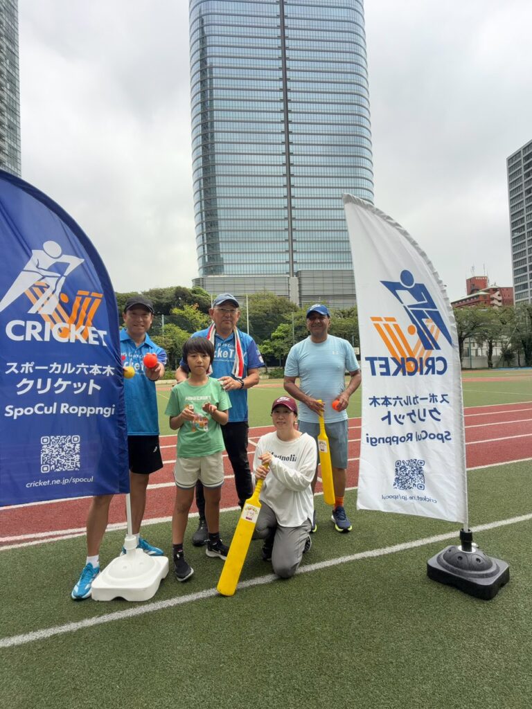 スポーカル六本木クリケット開催 2 スポーカル六本木クリケット